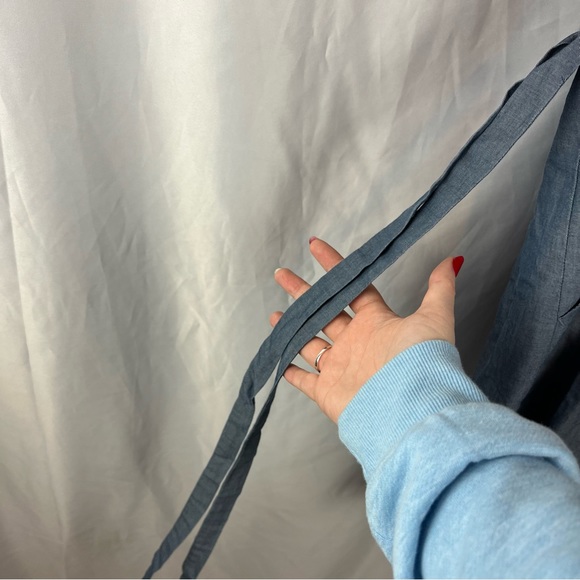 Nau Short Sleeve Twisted Shirt Dress, size 10 NWT - Picture 10 of 13